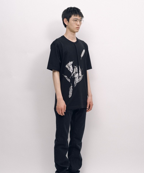 KEISUKEYOSHIDA(ケイスケヨシダ)の「Back Lining T-shirt(Tシャツ/カットソー・レディース・ブラック/ホワイト・M/L)」の18枚目の写真