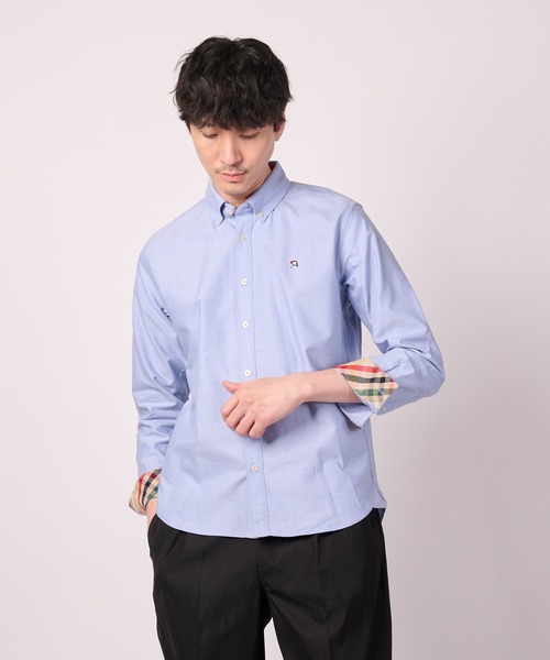 Stretch ox shear long-sleeve shirt — рубашка из стрейч-оксфорда, длинный рукав