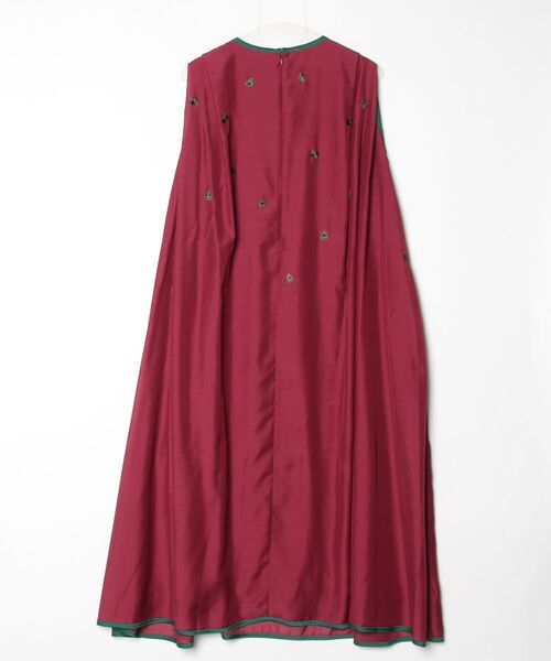 Canaco_(カナコ)の「canaco_: Isokichi Asakura × canaco_ EMBROIDERED NO SLEEVE DRESS(ドレス・レディース・ブラック/ボルドー・2)」の7枚目の写真