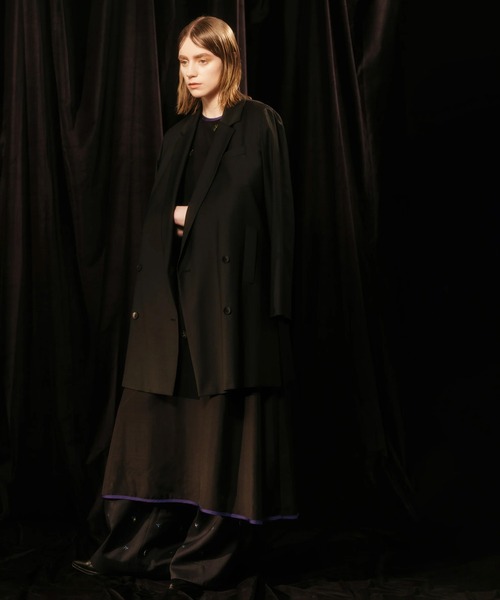 Canaco_(カナコ)の「canaco_: Isokichi Asakura × canaco_ EMBROIDERED NO SLEEVE DRESS(ドレス・レディース・ブラック/ボルドー・2)」の11枚目の写真