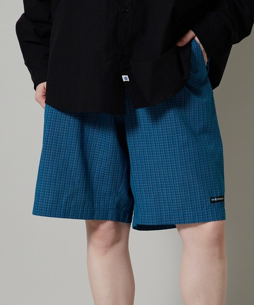 OK YESTERDAY(オッケーイエスタデイ)の「OK YESTERDAY / オーケー イエスタデイ ワイドイージーショーツ / WIDE EASY SHORTS 2026年 夏 夏服(その他パンツ・レディース・ネイビー/ブラック/カーキ/ブラック系その他/ブルー・M/L)」の5枚目の写真