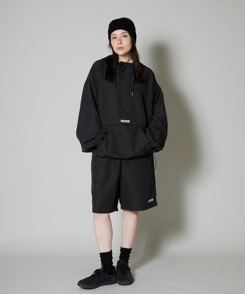 OK YESTERDAY(オッケーイエスタデイ)の「OK YESTERDAY / オーケー イエスタデイ ワイドイージーショーツ / WIDE EASY SHORTS 2026年 夏 夏服(その他パンツ・レディース・ネイビー/ブラック/カーキ/ブラック系その他/ブルー・M/L)」の7枚目の写真