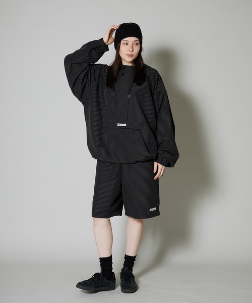 OK YESTERDAY(オッケーイエスタデイ)の「OK YESTERDAY / オーケー イエスタデイ ワイドイージーショーツ / WIDE EASY SHORTS 2026年 夏 夏服(その他パンツ・レディース・ネイビー/ブラック/カーキ/ブラック系その他/ブルー・M/L)」の8枚目の写真