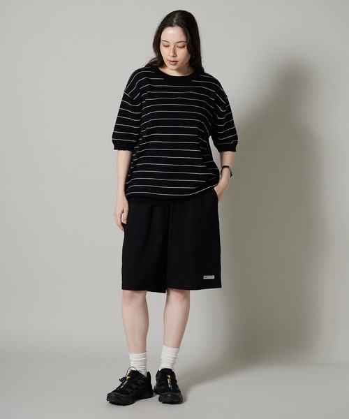 OK YESTERDAY(オッケーイエスタデイ)の「OK YESTERDAY / オーケー イエスタデイ ワイドイージーショーツ / WIDE EASY SHORTS 2026年 夏 夏服(その他パンツ・レディース・ネイビー/ブラック/カーキ/ブラック系その他/ブルー・M/L)」の13枚目の写真