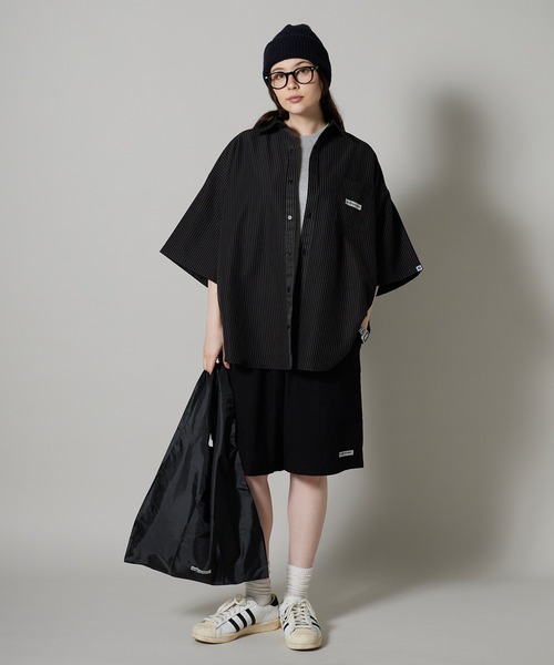 OK YESTERDAY(オッケーイエスタデイ)の「OK YESTERDAY / オーケー イエスタデイ ワイドイージーショーツ / WIDE EASY SHORTS 2026年 夏 夏服(その他パンツ・レディース・ネイビー/ブラック/カーキ/ブラック系その他/ブルー・M/L)」の20枚目の写真