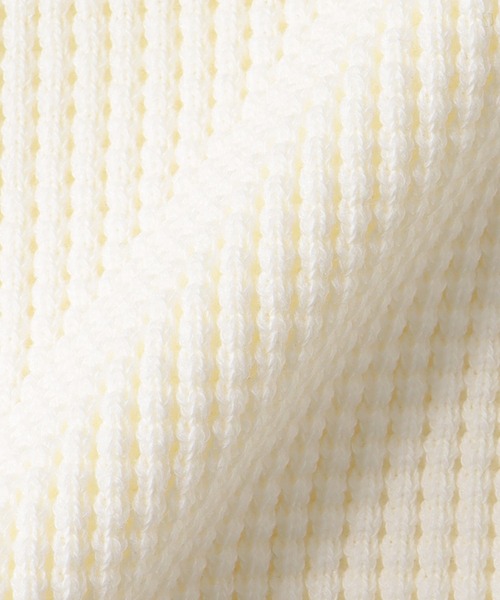 Jines（ジネス）の「ワッフル編みロングスカート（スカート・レディース・ブラウン/ブルー/アイボリー/ネイビー・38）」の22枚目の写真