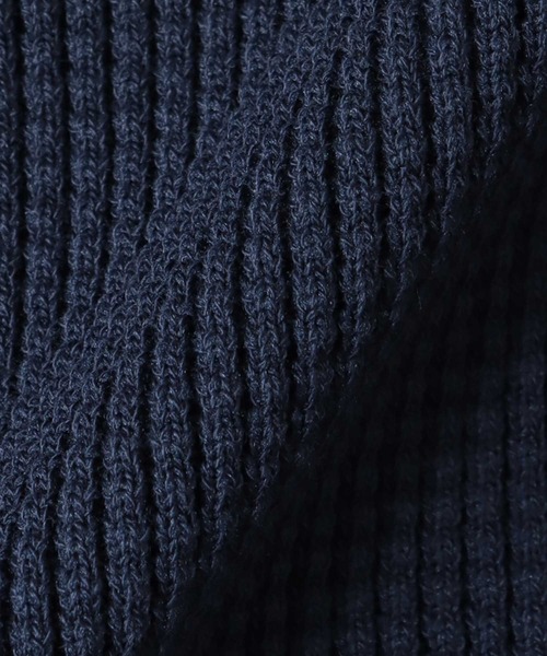 Jines（ジネス）の「ワッフル編みロングスカート（スカート・レディース・ブラウン/ブルー/アイボリー/ネイビー・38）」の13枚目の写真