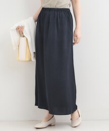 SHOO・LA・RUE | 【洗濯機可】大人に嬉しい　上品サテンマーメイドスカート(スカート)