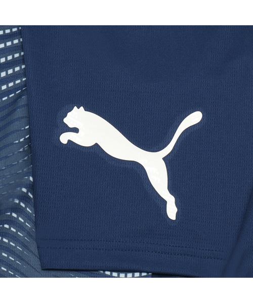 PUMA(プーマ)の「PUMA プーマ メンズ サッカー INDIVIFINAL 半袖 シャツ(Tシャツ/カットソー・メンズ・ネイビー系3・LARGE/SMALL/MEDIUM/XX-LARGE/X-LARGE)」の4枚目の写真