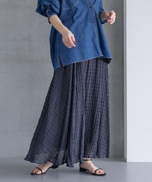 A part by | 【Sサイズ展開】シアーチェックフレアースカート(スカート)