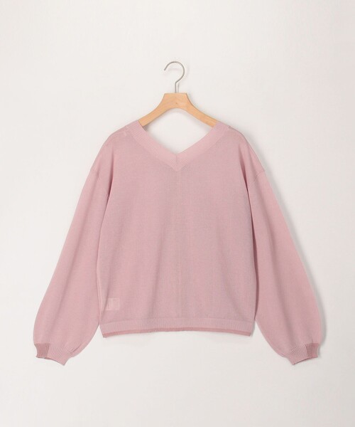 MICO COULIER（ミコクリエ）の「《UV加工》2WAYジップカーディガン（カーディガン/ボレロ・レディース・モカ/ベビーピンク/ライトグレー・38）」の22枚目の写真