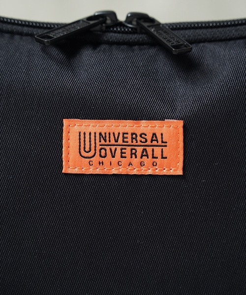 UNIVERSAL OVERALL（ユニバーサルオーバーオール）の「"07"≪UNIVERSAL OVERALL≫1ポケット/1L ザイル デルタ サコッチ(サコッシュ+ポーチ)（ショルダーバッグ・メンズ・ブラック/タン/チャコールグレー・ONE SIZE）」の12枚目の写真