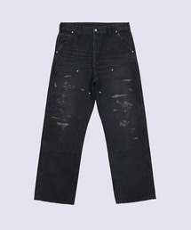 STUDIOUS（ステュディオス）の「【MIYAGIHIDETAKA】Damaged Work Pants（デニムパンツ）」