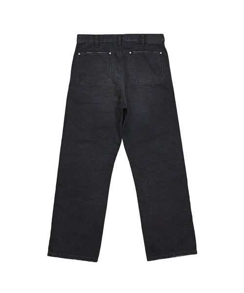 Rafu（ラフ）の「【MIYAGIHIDETAKA】Damaged Work Pants（デニムパンツ・メンズ・ブラック/インディゴブルー/ホワイト・L/XL）」の19枚目の写真