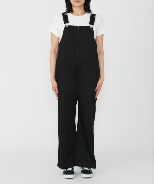 Dickies（ディッキーズ）の「Dickies/ディッキーズ　レディース TCツイル オーバーオール/サロペット/オールインワン（サロペット/オーバーオール・レディース・ベージュ/ブラック/オリーブ・MEDIUM/LARGE）」の15枚目の写真