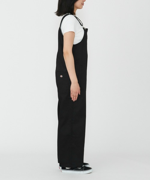 Dickies（ディッキーズ）の「Dickies/ディッキーズ　レディース TCツイル オーバーオール/サロペット/オールインワン（サロペット/オーバーオール・レディース・ベージュ/ブラック/オリーブ・MEDIUM/LARGE）」の17枚目の写真
