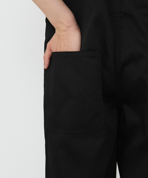 Dickies（ディッキーズ）の「Dickies/ディッキーズ　レディース TCツイル オーバーオール/サロペット/オールインワン（サロペット/オーバーオール・レディース・ベージュ/ブラック/オリーブ・MEDIUM/LARGE）」の22枚目の写真
