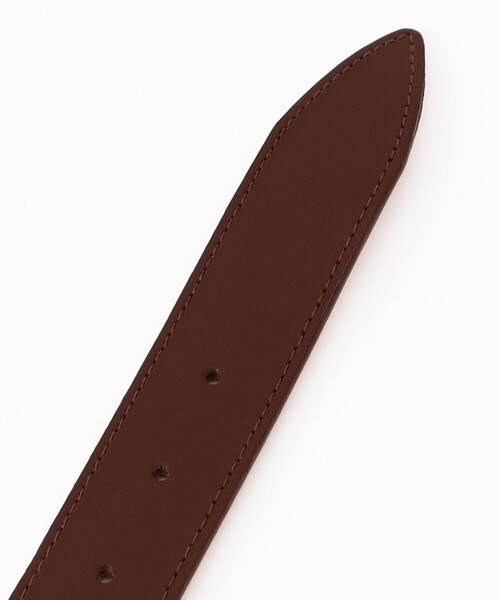 FREAK'S STORE（フリークスストア）の「AULENTTI/オウレンティ レザーベルト（ベルト・レディース・ブラウン/ブラック・ONE SIZE）」の4枚目の写真