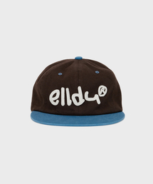 elldu | エルド アプリケ-アプリ ダークブラウン(キャップ)