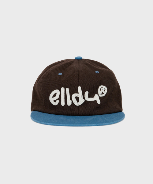 elldu(エルドゥ)の「エルド アプリケ-アプリ ダークブラウン(キャップ・レディース・その他・OS/KIDS FREE)」の1枚目の写真