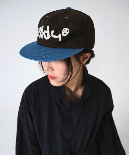 elldu(エルドゥ)の「エルド アプリケ-アプリ ダークブラウン(キャップ・レディース・その他・OS/KIDS FREE)」の4枚目の写真