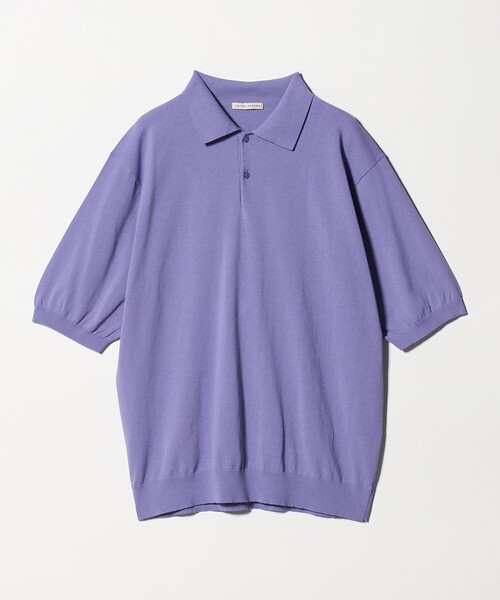 ショートスリーブ ニットポロシャツ UA COZY ウォッシャブル 抗菌防臭