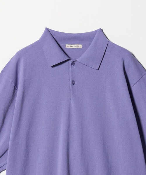 ショートスリーブ ニットポロシャツ UA COZY ウォッシャブル 抗菌防臭