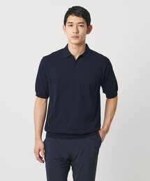 シャーリーカーン ワイドリブ ニットポロシャツ（ポロシャツ）｜UNITED
