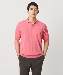 ショートスリーブ ニットポロシャツ UA COZY ウォッシャブル 抗菌防臭