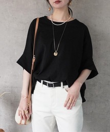 Emma（SELECT LEVERY）（エマ セレクトリベリー）の「接触冷感ドルマンTシャツ（Tシャツ/カットソー）」
