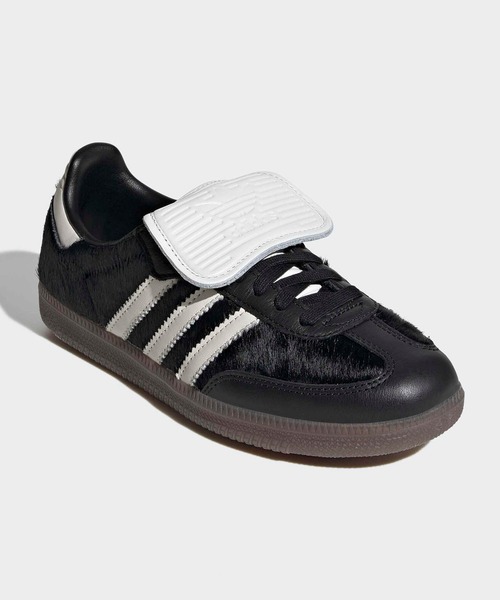 adidas（アディダス）の「adidas/アディダス SAMBA LT / サンバ LT アディダス オリジナルス シューレースタイプ スニーカー トレフォイル メンズ レディース 秋 秋服 2026年秋冬（スニーカー・メンズ・ブラック/ワインレッド・23.5cm/24.5cm/25.5cm/26.5cm/27.5cm/23.0cm/24.0cm/25.0cm/26.0cm/27.0cm/28.0cm）」の2枚目の写真
