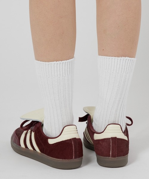 adidas（アディダス）の「adidas/アディダス SAMBA LT / サンバ LT アディダス オリジナルス シューレースタイプ スニーカー トレフォイル メンズ レディース 秋 秋服 2026年秋冬（スニーカー・メンズ・ブラック/ワインレッド・23.5cm/24.5cm/25.5cm/26.5cm/27.5cm/23.0cm/24.0cm/25.0cm/26.0cm/27.0cm/28.0cm）」の15枚目の写真