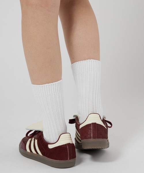 adidas（アディダス）の「adidas/アディダス SAMBA LT / サンバ LT アディダス オリジナルス シューレースタイプ スニーカー トレフォイル メンズ レディース 秋 秋服 2026年秋冬（スニーカー・メンズ・ブラック/ワインレッド・23.5cm/24.5cm/25.5cm/26.5cm/27.5cm/23.0cm/24.0cm/25.0cm/26.0cm/27.0cm/28.0cm）」の14枚目の写真