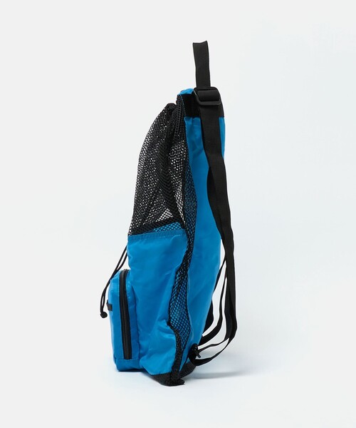 Speedo（スピード）の「＜SPEEDO＞ポケッタブル メッシュバッグ / リュック / キッズ（バックパック/リュック・キッズ・ターコイズブルー系/ブラック/コバルトブルー・FREE）」の4枚目の写真