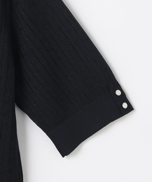 J.PRESS Ladies(J.プレス レディス)の「【アンサンブル着用可】Vis/Peスパーク クルーネック プルオーバー(ニット/セーター・レディース・ホワイト系/ピーコックグリーン系/ネイビー系/オレンジ系・SMALL)」の8枚目の写真