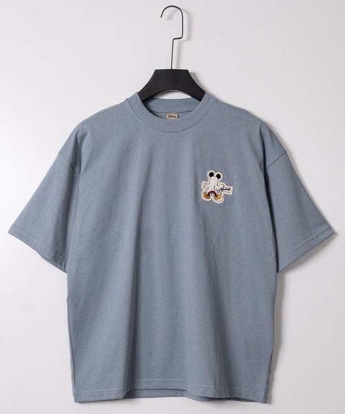 Disney(ディズニー)の「【15】〔Disney/ディズニー〕アソートアップリケ サガラ刺繍 クルーネックTシャツ ミッキーマウス/ベイマックス/101匹わんちゃん/ルシファー(Tシャツ/カットソー・メンズ・ホワイト系2/ベージュ系2/ホワイト系4/ブルー系2/ブラック系2/ホワイト系5/ホワイト系3/グレー系5/グレー系4/グレー系3/ホワイト系1/ベージュ系1/ブラック系1/ブルー系1・X-LARGE/LARGE/MEDIUM)」の19枚目の写真