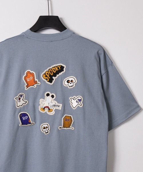 Disney(ディズニー)の「【15】〔Disney/ディズニー〕アソートアップリケ サガラ刺繍 クルーネックTシャツ ミッキーマウス/ベイマックス/101匹わんちゃん/ルシファー(Tシャツ/カットソー・メンズ・ホワイト系2/ベージュ系2/ホワイト系4/ブルー系2/ブラック系2/ホワイト系5/ホワイト系3/グレー系5/グレー系4/グレー系3/ホワイト系1/ベージュ系1/ブラック系1/ブルー系1・X-LARGE/LARGE/MEDIUM)」の21枚目の写真