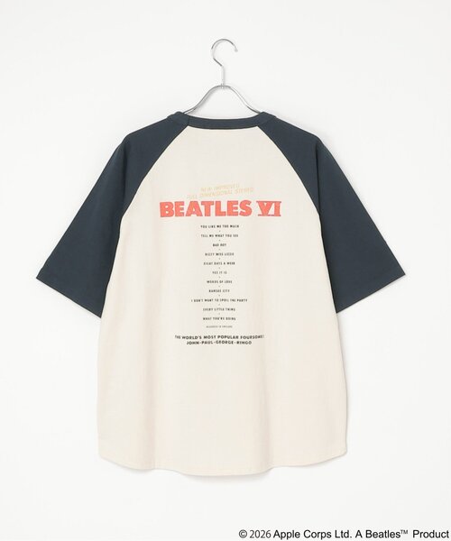 The Beatles(ザビートルズ)の「THE BEATLES ザ ビートルズ レコードラグランTシャツ(Tシャツ/カットソー・メンズ・ブラウン/チャコール/ネイビー・M/L/LL)」の20枚目の写真