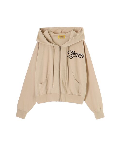 HYSTERIC GLAMOUR(ヒステリックグラマー)の「HYSTERIC GIRL ワイドパーカー(パーカー・レディース・ブラック/ピンク/ベージュ・FREE)」の2枚目の写真