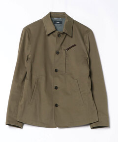 MEN'S WOOL MELTON WORK JACKET（その他アウター）｜DANTON（ダントン