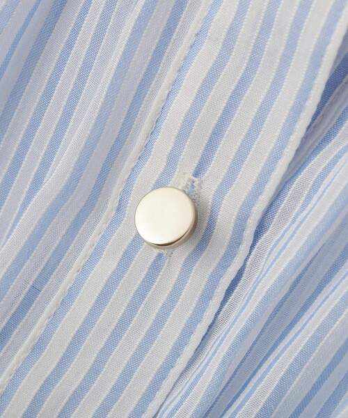earth music&ecology(アースミュージックアンドエコロジー)の「シャーリングストライプシャツ(シャツ/ブラウス・レディース・ブルー系その他7/ベージュ系その他2/ホワイト系その他5・FREE)」の8枚目の写真