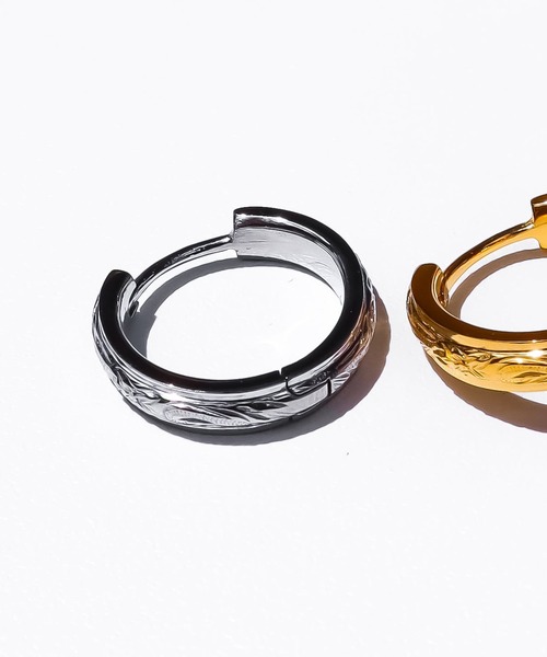 IRIEBEACH(アイリービーチ)の「Dome hoop pierce/【ハワイアンジュエリー】【サージカルステンレス】【金属アレルギー対応】【IRIEBEACH / アイリービーチ】つけっぱなしOK(ピアス(片耳用)・レディース・シルバー/ゴールド/ピンク・FREE)」の3枚目の写真