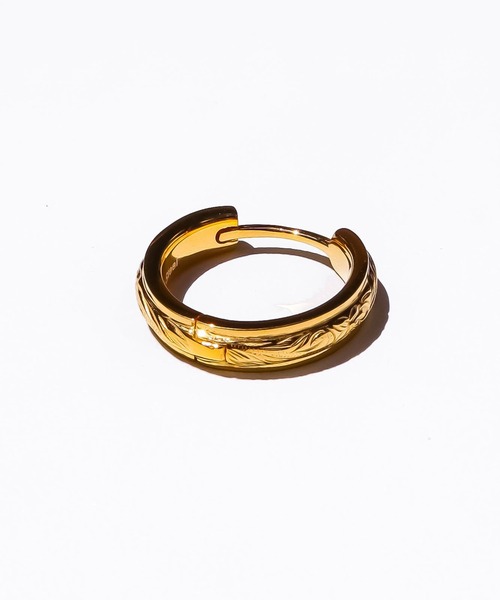 IRIEBEACH(アイリービーチ)の「Dome hoop pierce/【ハワイアンジュエリー】【サージカルステンレス】【金属アレルギー対応】【IRIEBEACH / アイリービーチ】つけっぱなしOK(ピアス(片耳用)・レディース・シルバー/ゴールド/ピンク・FREE)」の4枚目の写真