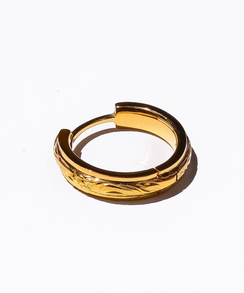 IRIEBEACH(アイリービーチ)の「Dome hoop pierce/【ハワイアンジュエリー】【サージカルステンレス】【金属アレルギー対応】【IRIEBEACH / アイリービーチ】つけっぱなしOK(ピアス(片耳用)・レディース・シルバー/ゴールド/ピンク・FREE)」の5枚目の写真