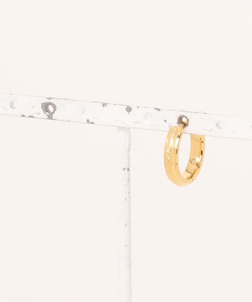 IRIEBEACH(アイリービーチ)の「Dome hoop pierce/【ハワイアンジュエリー】【サージカルステンレス】【金属アレルギー対応】【IRIEBEACH / アイリービーチ】つけっぱなしOK(ピアス(片耳用)・レディース・シルバー/ゴールド/ピンク・FREE)」の12枚目の写真