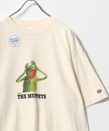 2026SS Muppets×DISCUS/マペッツ×ディスカス コラボ キャラクタープリント半袖Tシャツ(M:ショート丈 L:レギュラー丈)