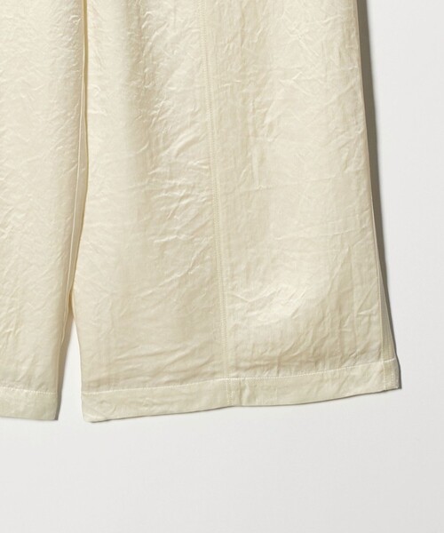 BEAUTY&YOUTH UNITED ARROWS（ビューティーアンドユースユナイテッドアローズ）の「アセテートサテン ワイド イージーパンツ ウォッシャブル/オフホワイト（その他パンツ・レディース・オフホワイト・S/M）」の14枚目の写真