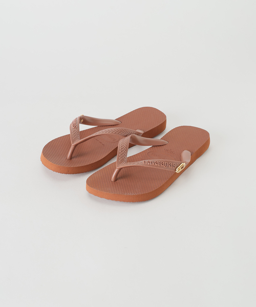 plage(プラージュ)の「HAVAIANAS / ハワイアナス 別注 PINS TOP SENSES サンダル(サンダル・レディース・アイボリー/ブラウン・24.5cm/23cm/22cm)」の10枚目の写真