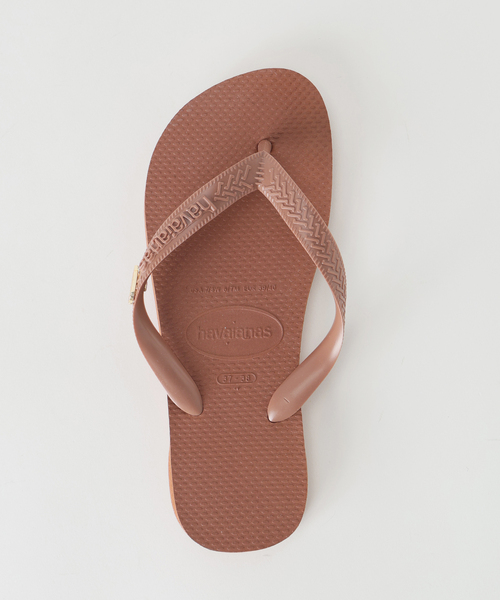 plage(プラージュ)の「HAVAIANAS / ハワイアナス 別注 PINS TOP SENSES サンダル(サンダル・レディース・アイボリー/ブラウン・24.5cm/23cm/22cm)」の15枚目の写真