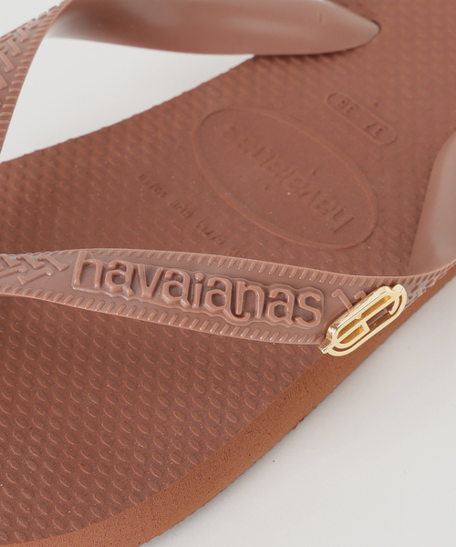 plage(プラージュ)の「HAVAIANAS / ハワイアナス 別注 PINS TOP SENSES サンダル(サンダル・レディース・アイボリー/ブラウン・24.5cm/23cm/22cm)」の17枚目の写真